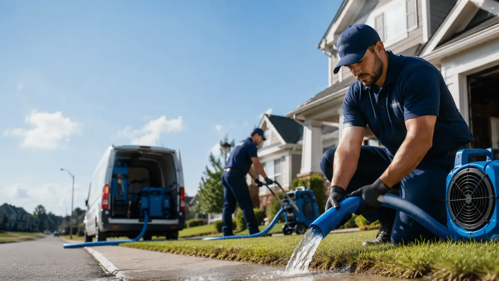 Flood Damage Restoration in Hunter, ND
